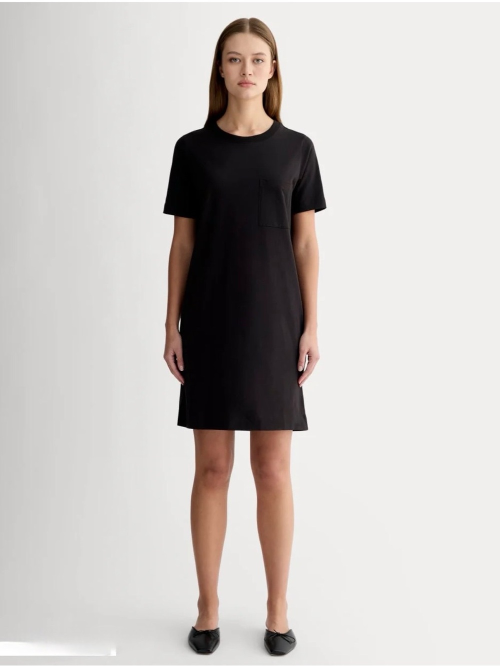 Everlane Chest Pocket Tshirt Dress